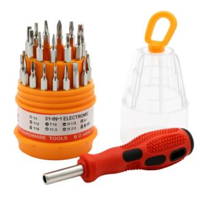 31-in-1 Precision Screwdriver Set Magnetic Bits