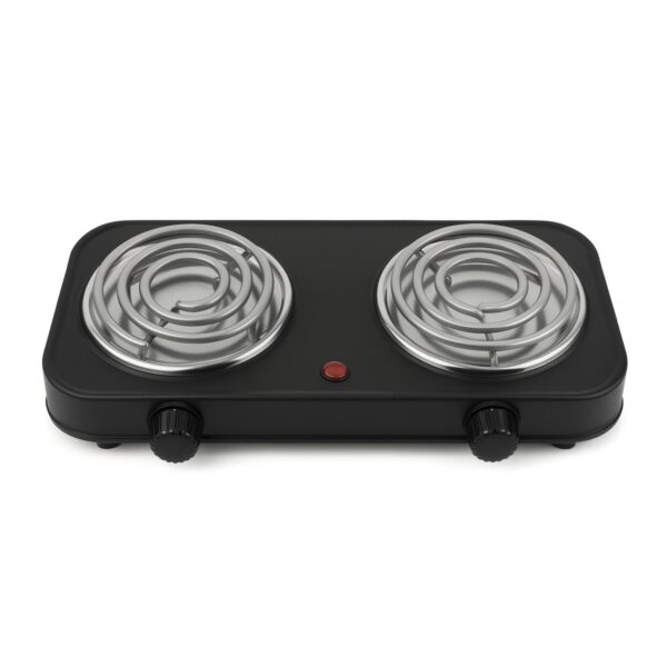 Double Coil Hot Plate Stove 2-Burner 2000W Portable