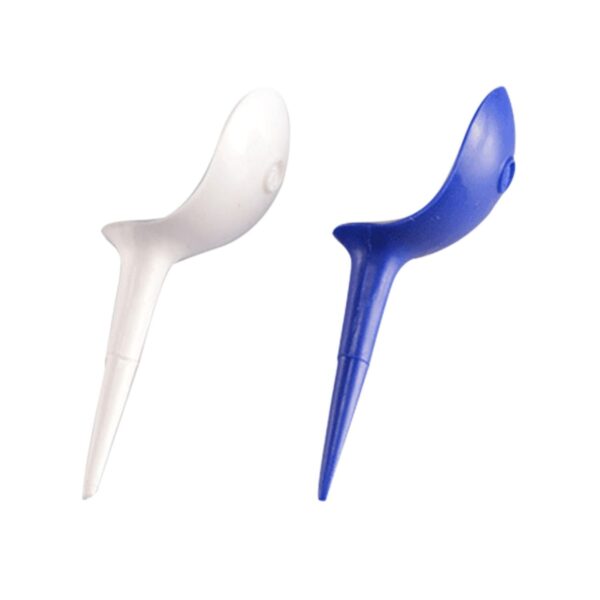 Golf Tees 10 Pack - 55mm Spoon Head Plastic Design - Image 3